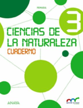 Cuaderno de Ciencias Naturales 3 Primaria (Anaya). 12% de descuento aplicado en el precio.
